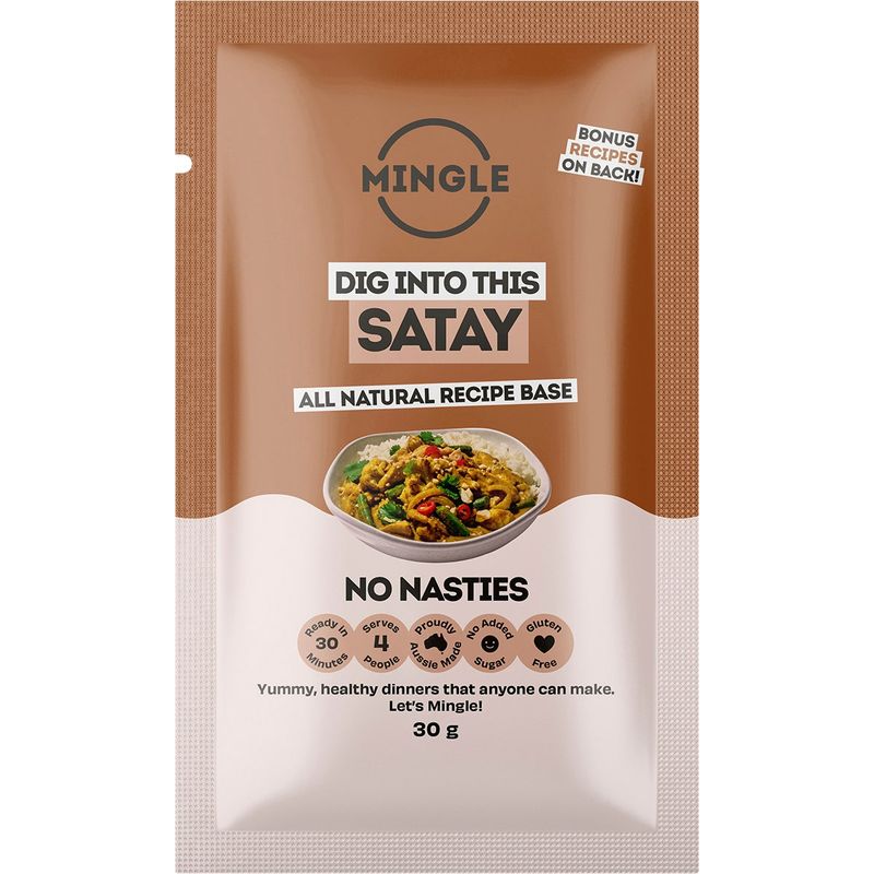 Satay All Natural Recipe Base 30g