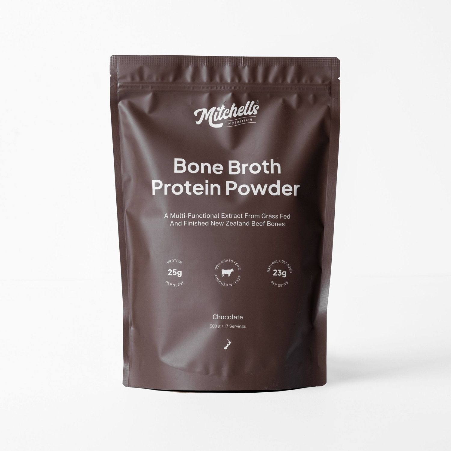 Bone Broth Protein Powder Chocolate 500g