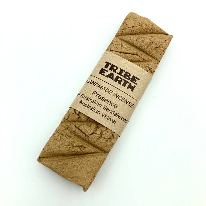 Presence - Australian Vetiver Grass &amp; Wa Sandalwood Handmade Incense Planks