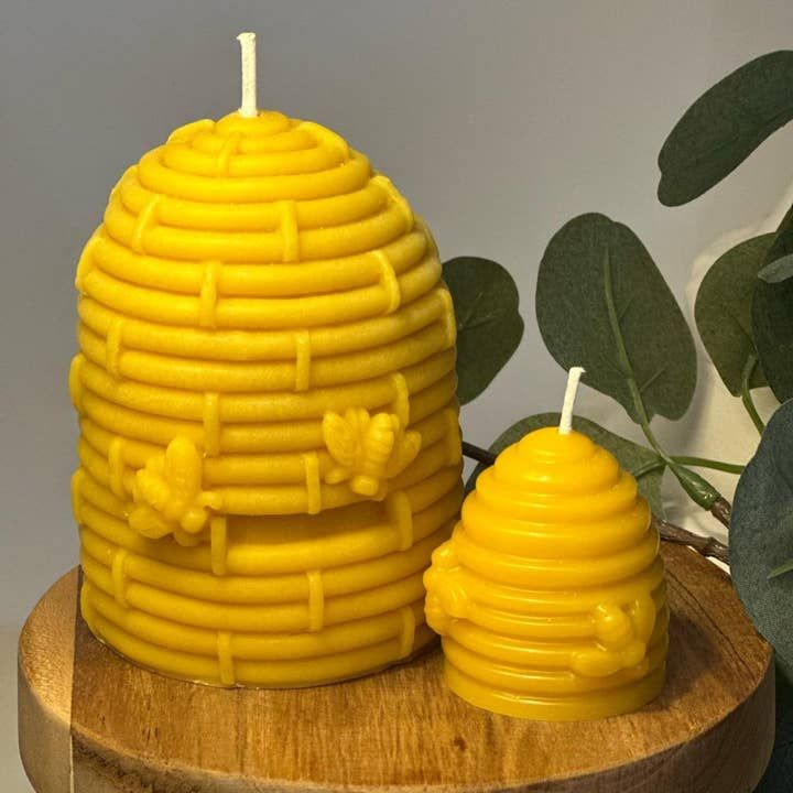 Hive &amp; Seek 100% Pure Beeswax Candle