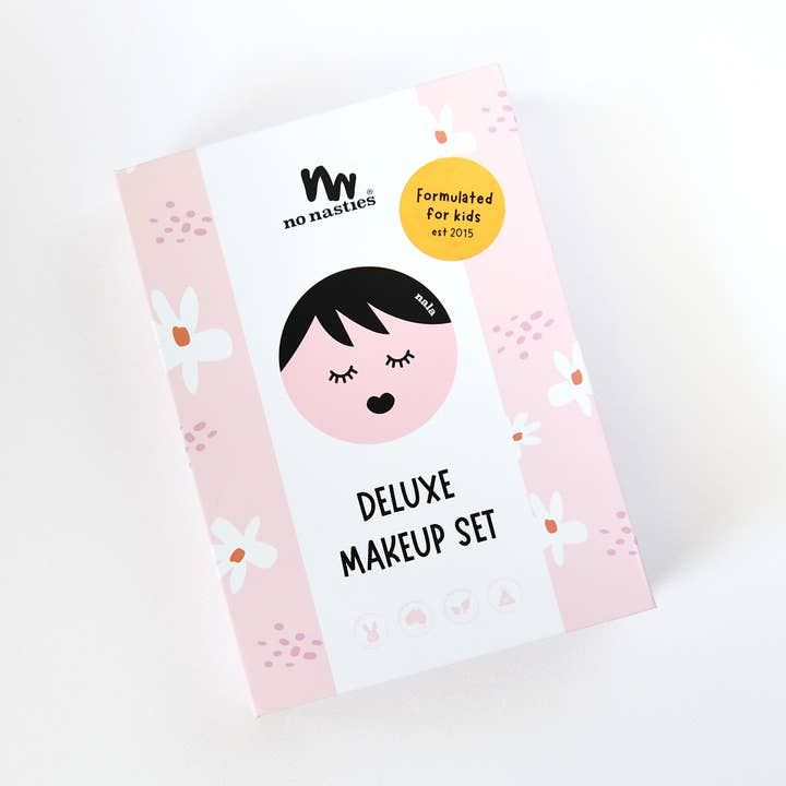 Nala Kids Natural Pressed Powder Pink Makeup Palette Kit