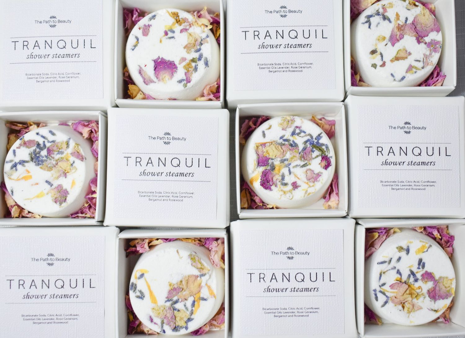 Tranquil Shower Steamers, Size: Single