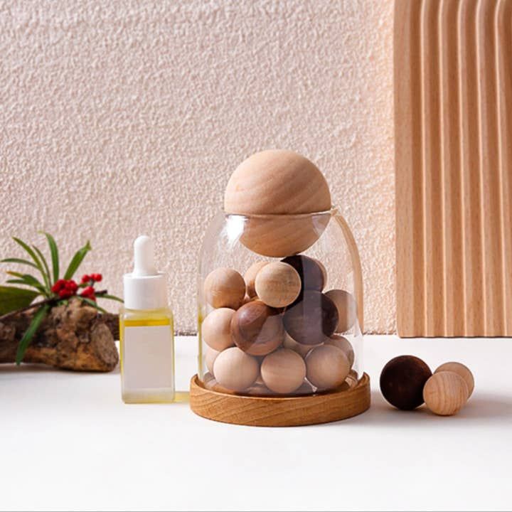 Pearl Wood Essential Oil Diffuser - Natural  Wood