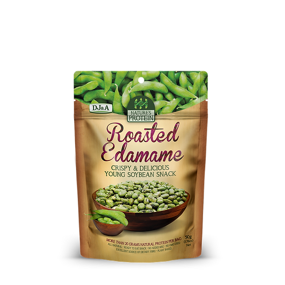 Nature&#39;s Protein Roasted Edamame 50g