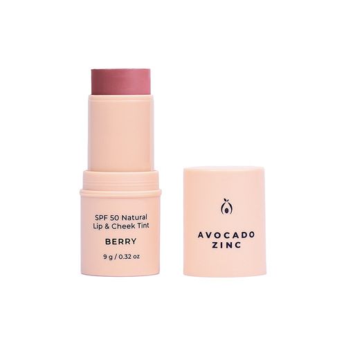SPF 50 Natural Lip &amp; Cheek Tint, Colour: Berry
