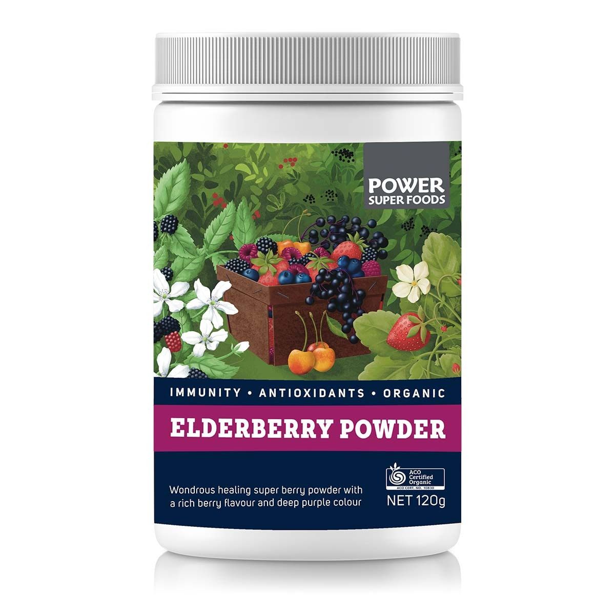 Elderberry Powder Organic 120g