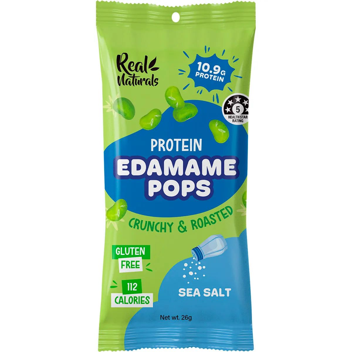 Protein Edamame Pops Sea Salt 26g