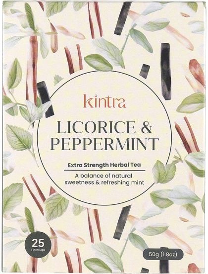 Herbal Tea Bags Licorice &amp; Peppermint Tea 25pk