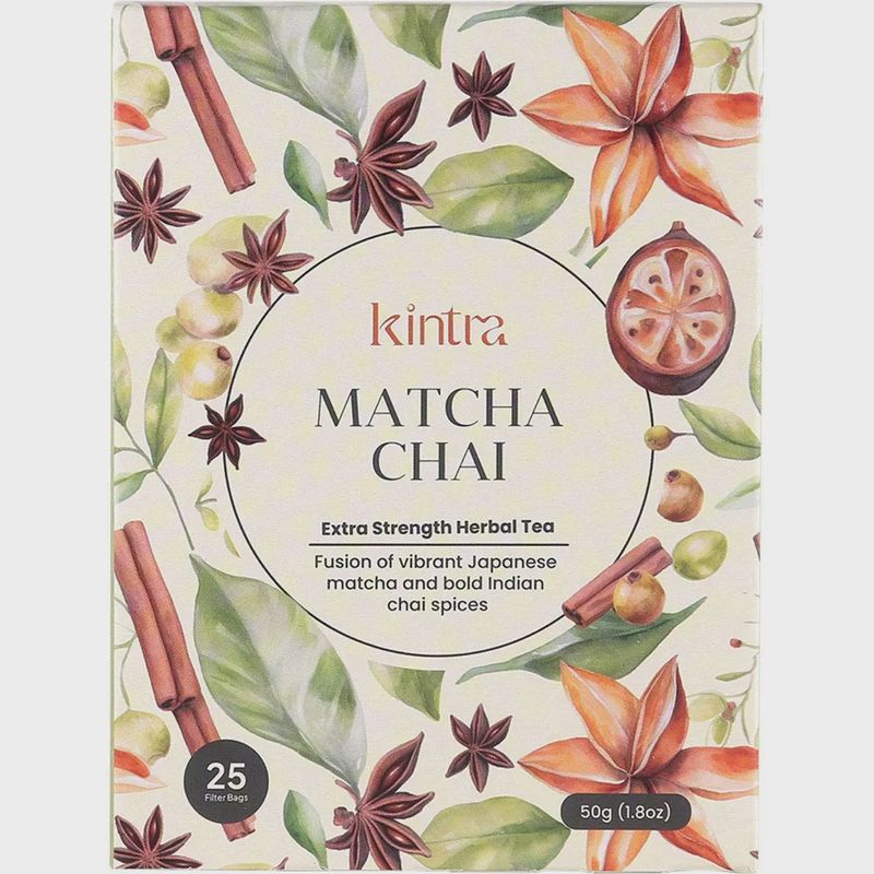Matcha Chai Tea Blend Tea Bags 25pk