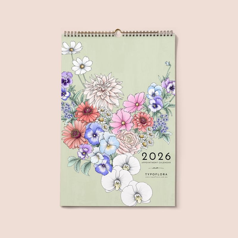 2026 Always Flowers Appointment Calendar