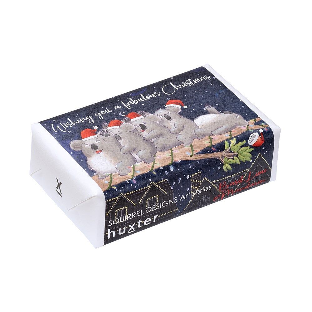 &#39;Koala Hi Five&#39; - Wishing You A Fabulous Christmas - Triple-Milled Soap