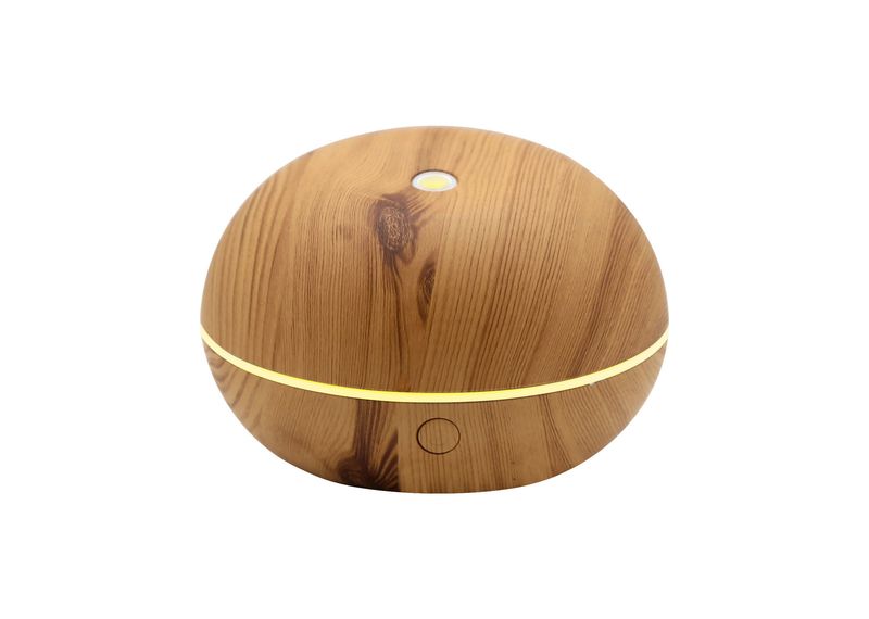 Aromatherapy Ultrasonic Mini Orb Diffuser Wood Grain