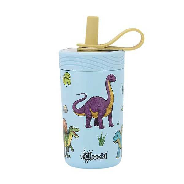 Kids Insulated Tumbler 400ml, Design: Dinosaur