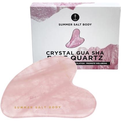 Crystal Gua Sha, Colour: Rose Quartz