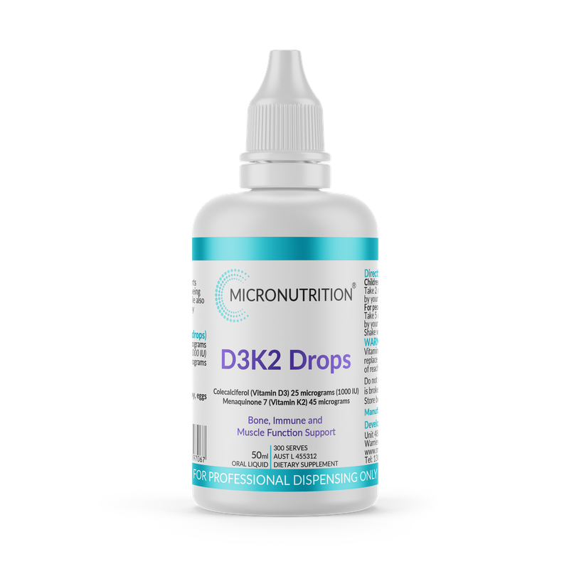 Vitamin D3 &amp; K2 Drops