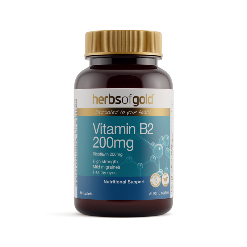 Vitamin B2 200mg 60t