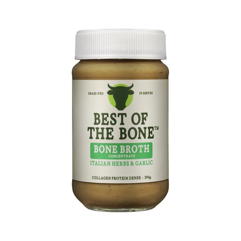 Bone Broth Italian Herbs &amp; Garlic 390g
