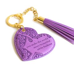 Key Chain, Colour: Amethyst
