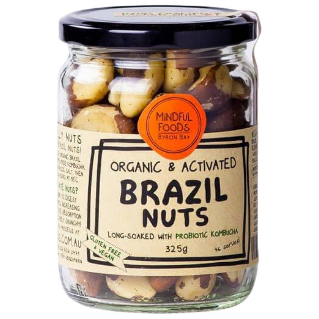 Organic &amp; Activated Brazil Nuts, Size: 325g