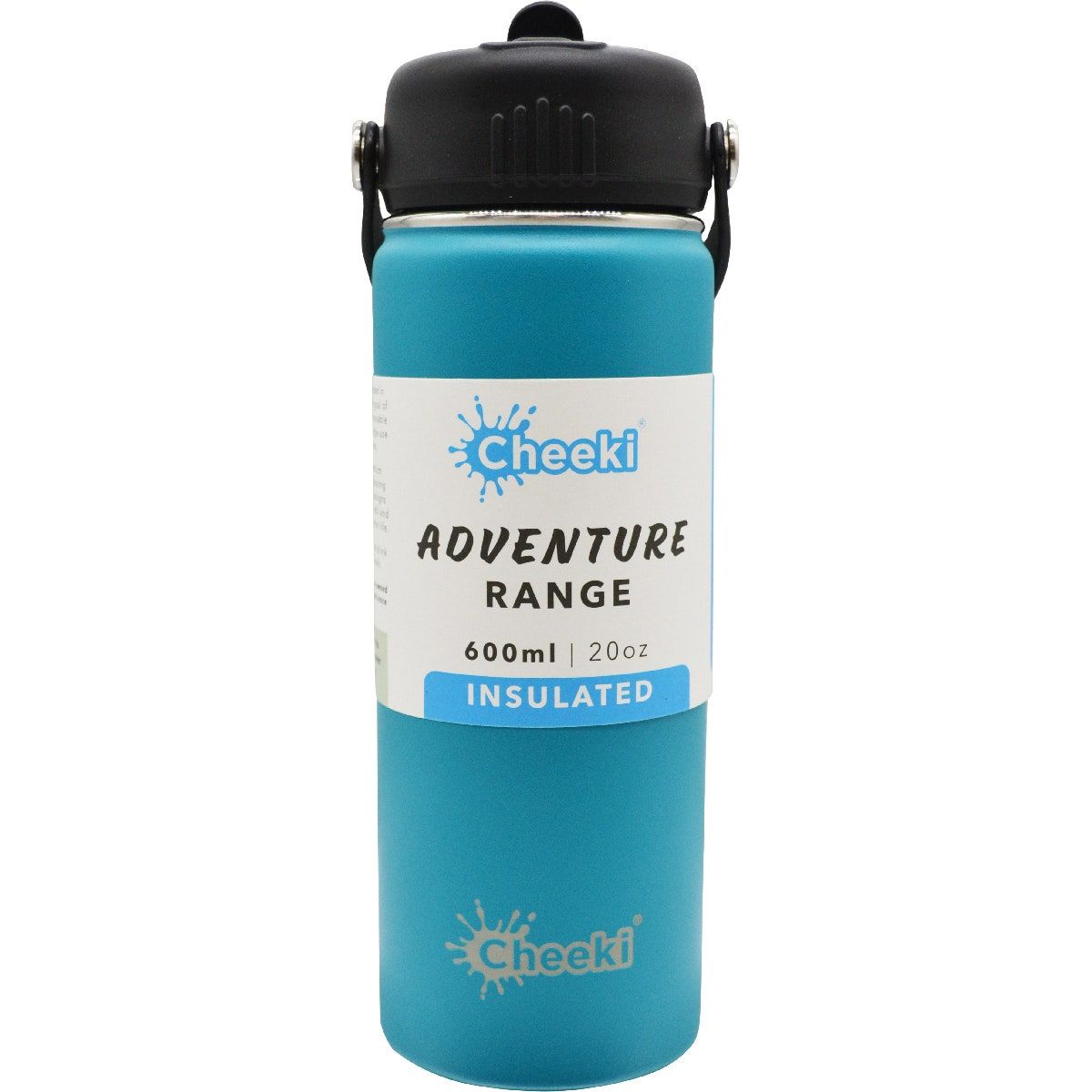 Stainless Steel Bottle Adventure Insulated 600ml, Colour: Aqua