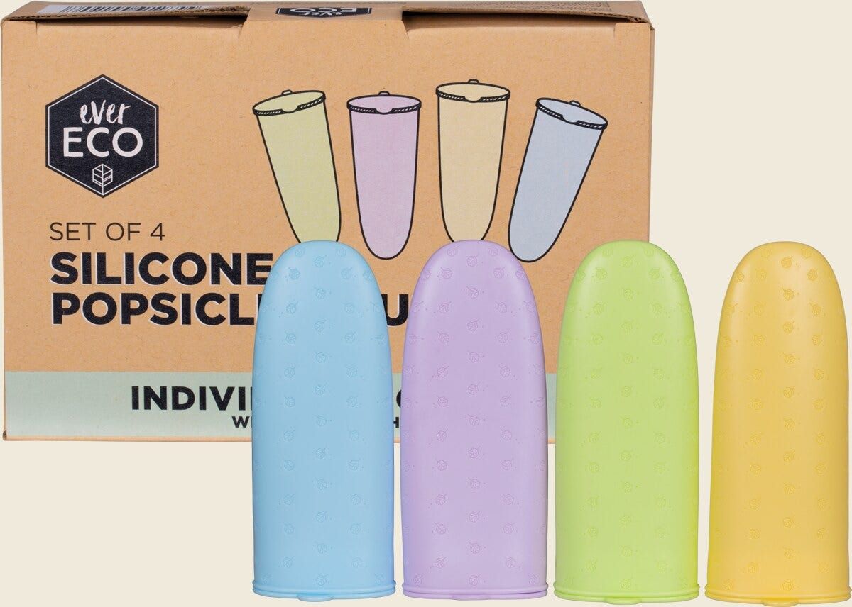 Silicone Popsicle Moulds pk4