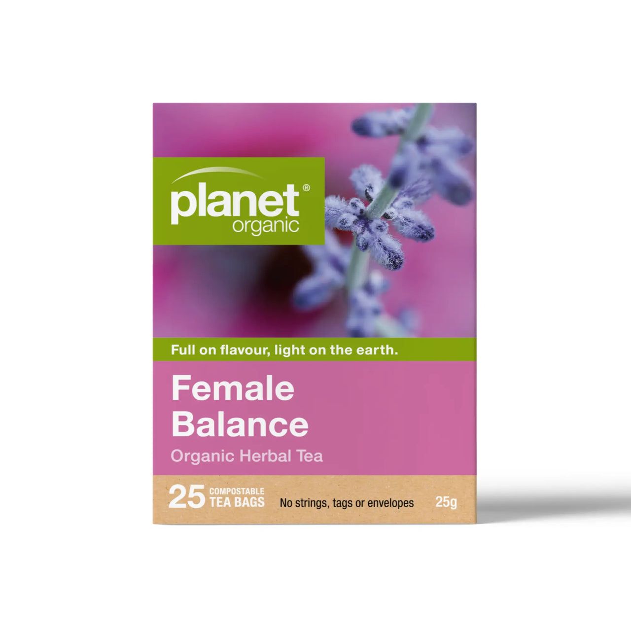 Organic Tea 25 bags, Flavour: Female Balance Herbal