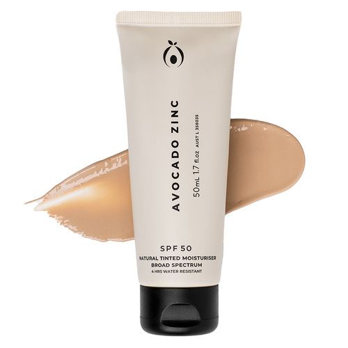 SPF50 Natural Tinted Moisturiser 50ml, Colour: Light