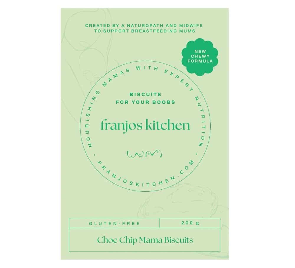 Choc Chip Gluten Free Tanker Topper Lactation Biscuits 200g