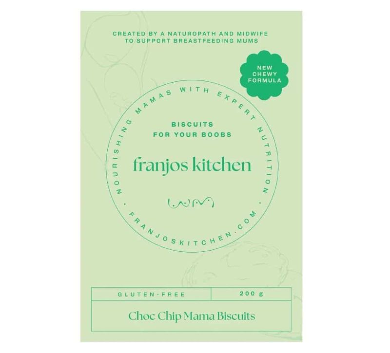 Choc Chip Gluten Free Tanker Topper Lactation Biscuits 200g