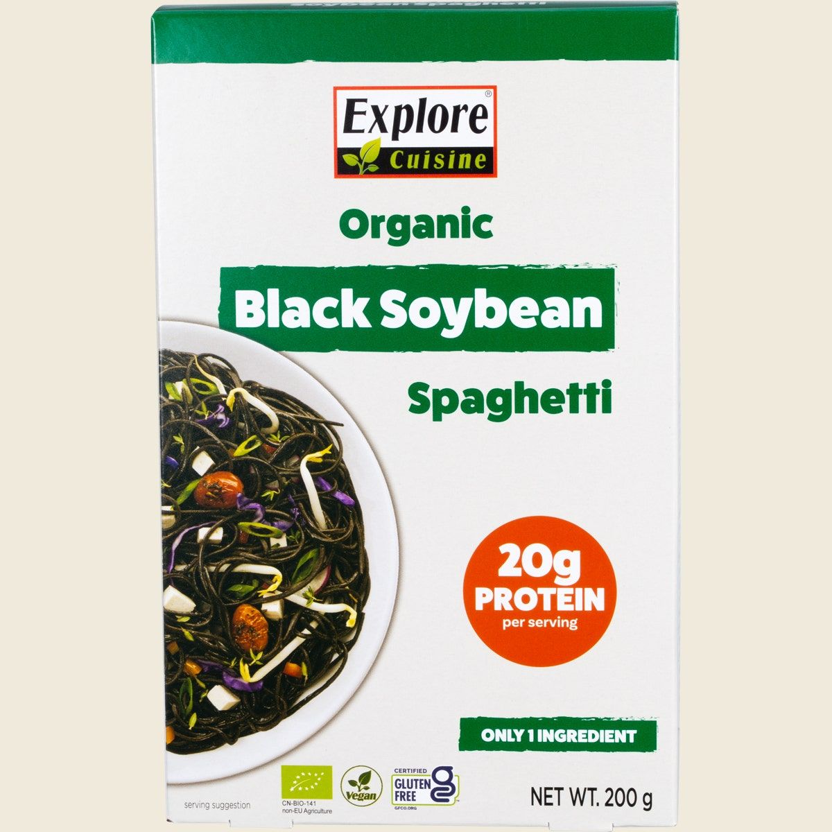 Organic Black Bean Spaghetti 200g
