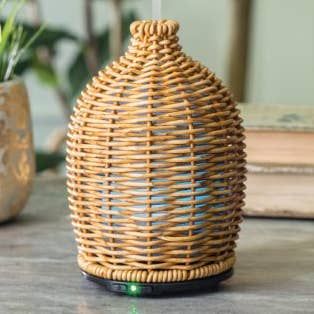 Wicker Vase Ultrasonic Aroma Diffuser