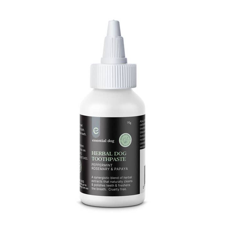 Herbal Dog Toothpaste | Peppermint, Papaya &amp; Rosemary | 70g