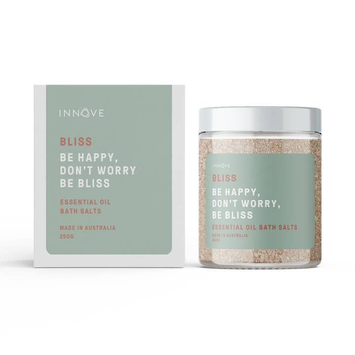 Essential Oil Bath Salts 250g, Scent: Bliss