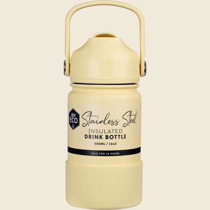 Insulated Drink Bottle 350ml, Colour: Buttercup