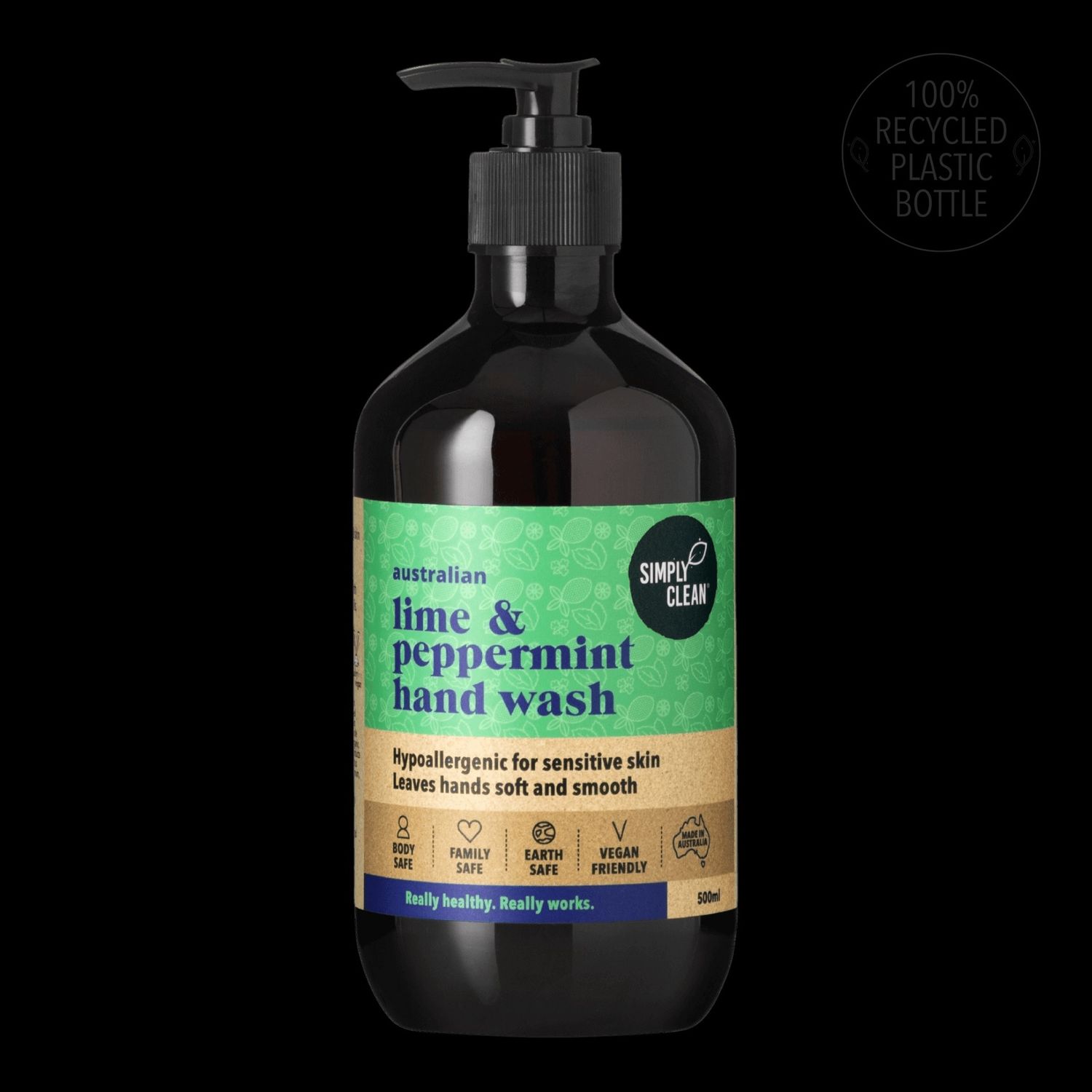 Hand Wash Lime &amp; Peppermint, Size: 500ml