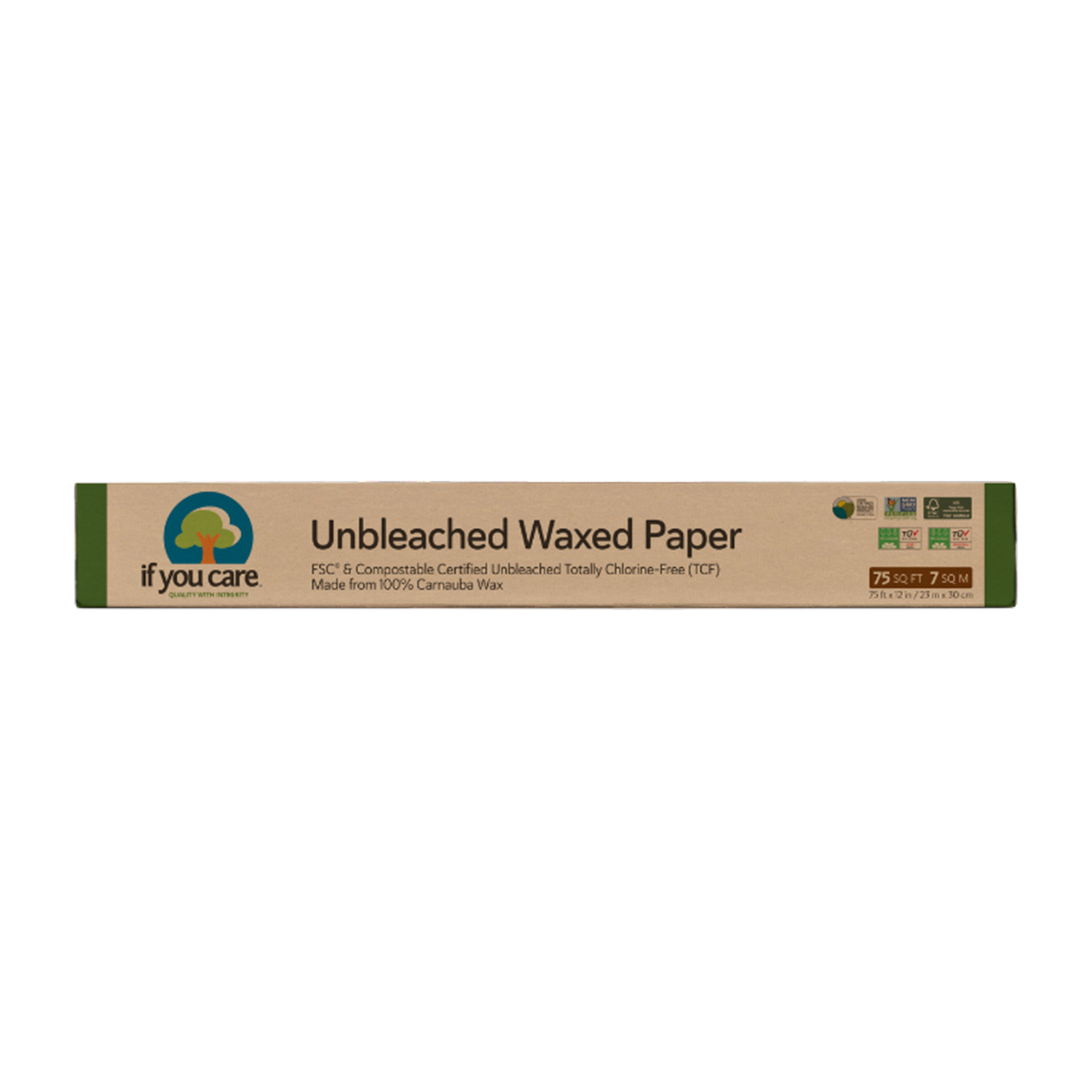 Unbleached Wax Paper 7m