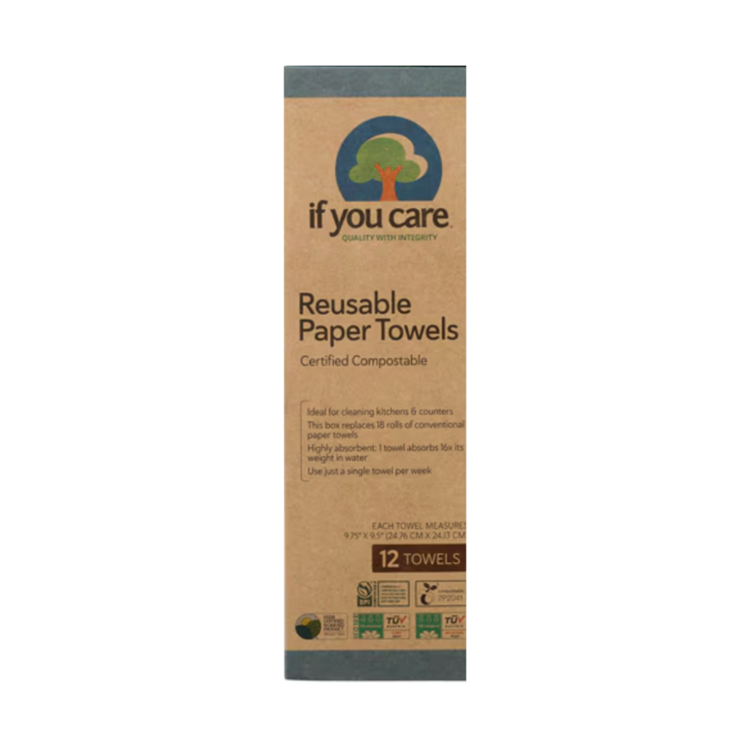 Reusable Paper Towels 12 Sheet Roll