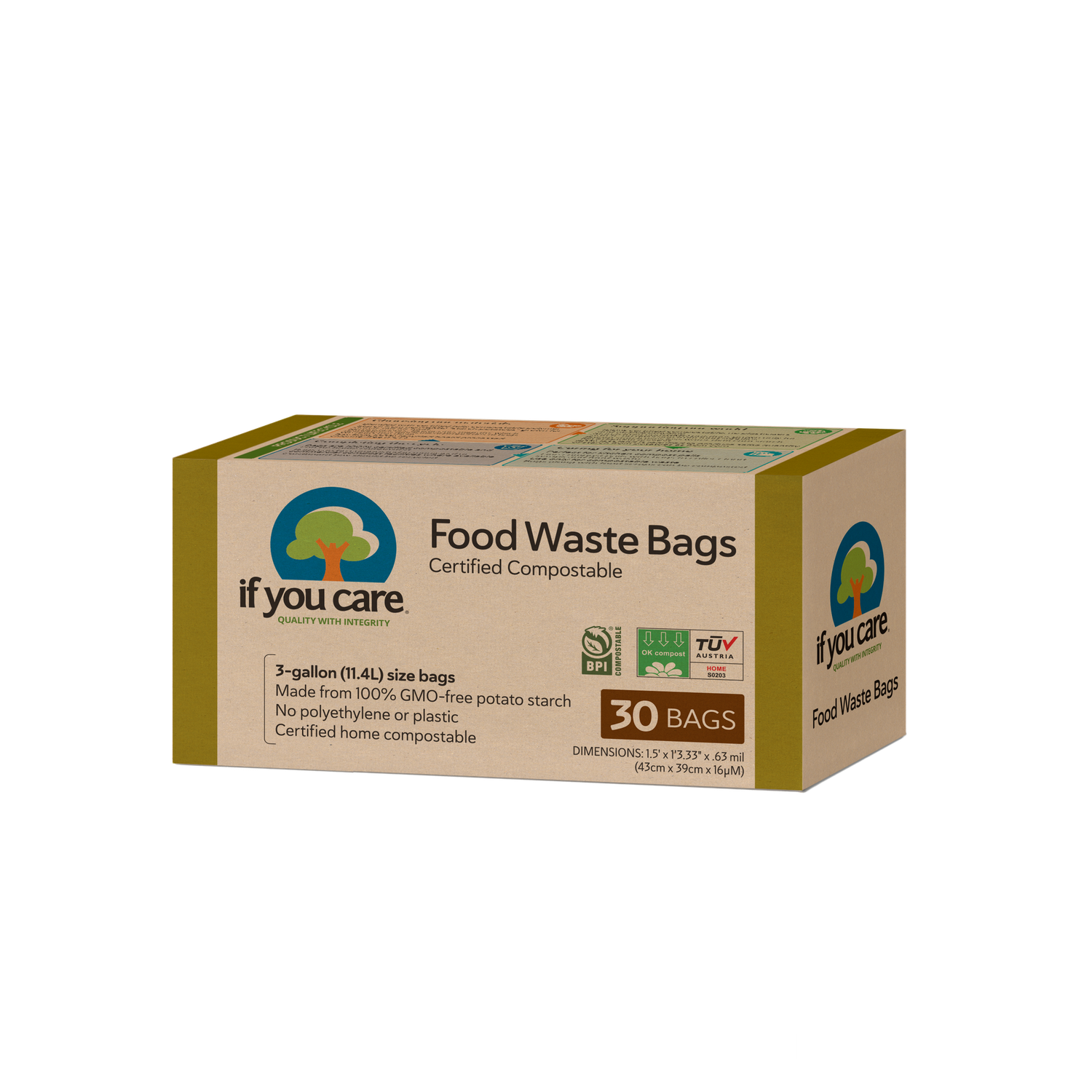 Food Waste Bags 30 Bags (11 L)