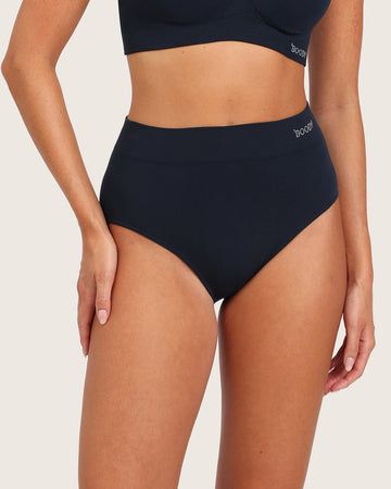 Full Briefs, Colour: Black, Size: L