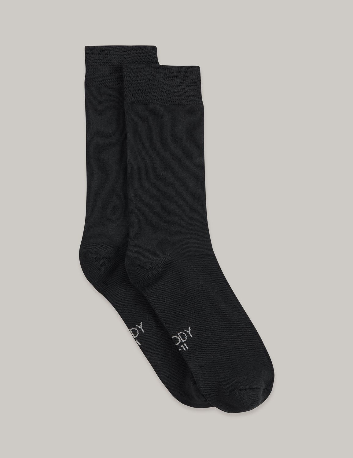 Everyday Crew Socks, Colour: Black, Size: S (34-40)