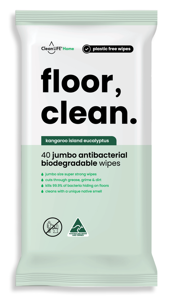 Floor Clean Wipes 40pk