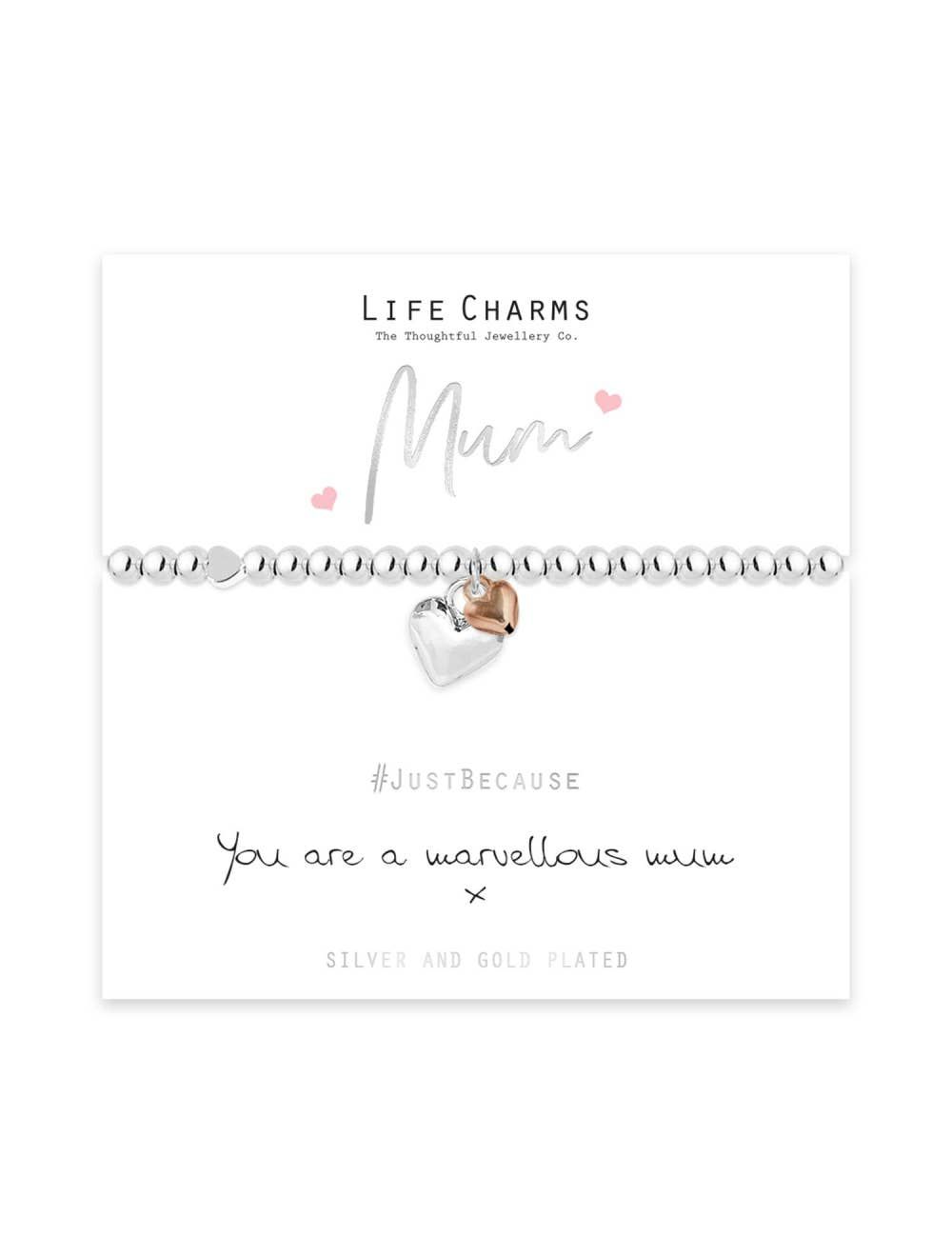 Life Charms Just Because Bracelets, Design: Mum