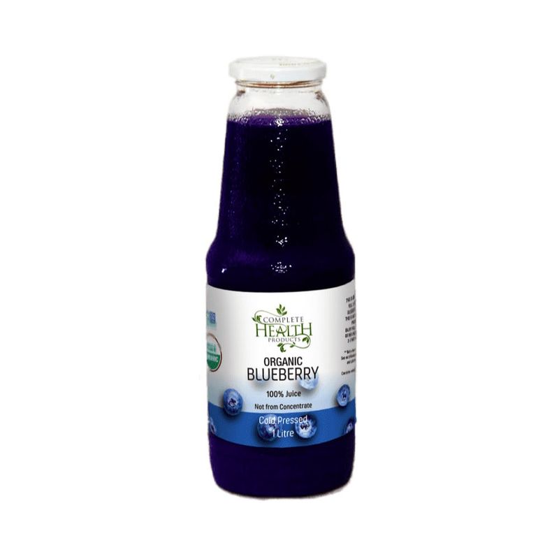 Organic Blueberry 100% Juice 1L
