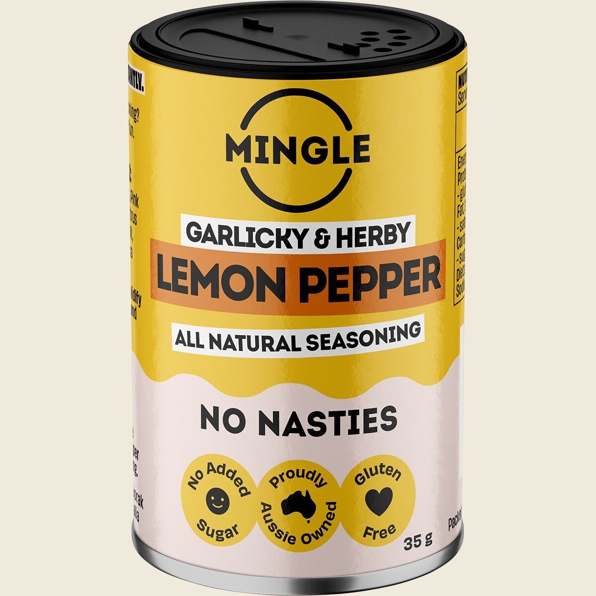 Lemon Pepper All Natural Seasoning 35g