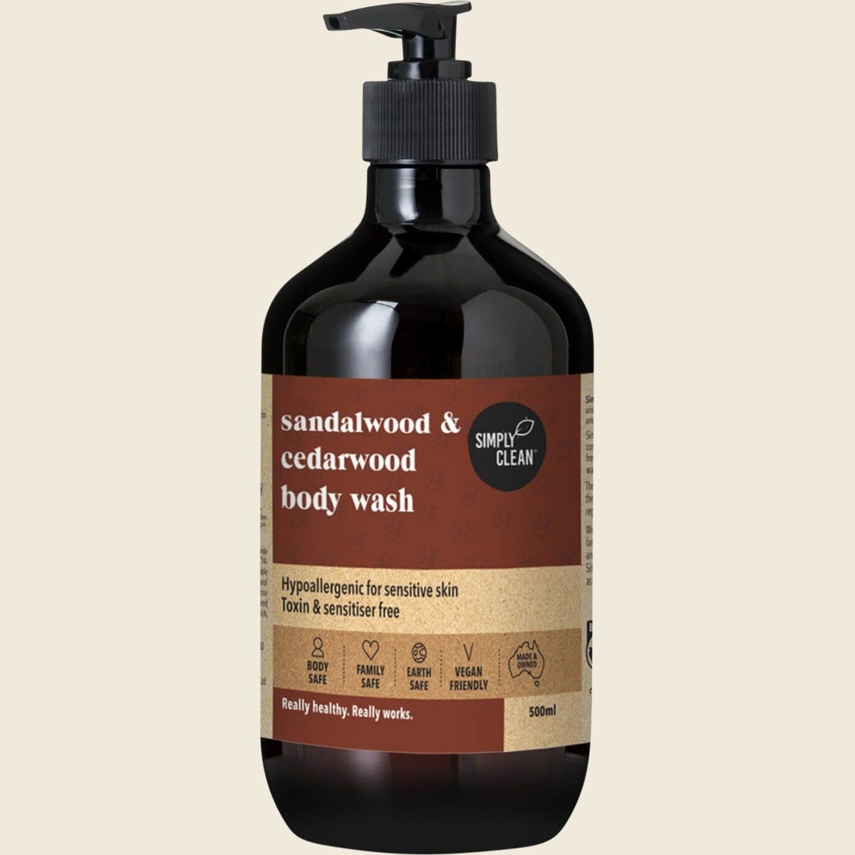 Body Wash Sandalwood &amp; Cedanwood