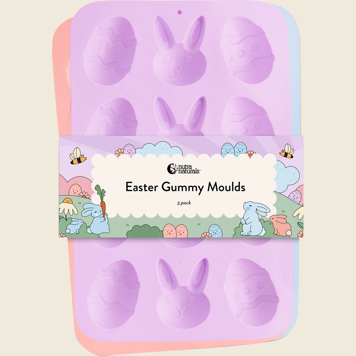 Gummy Molds Easter 3pk