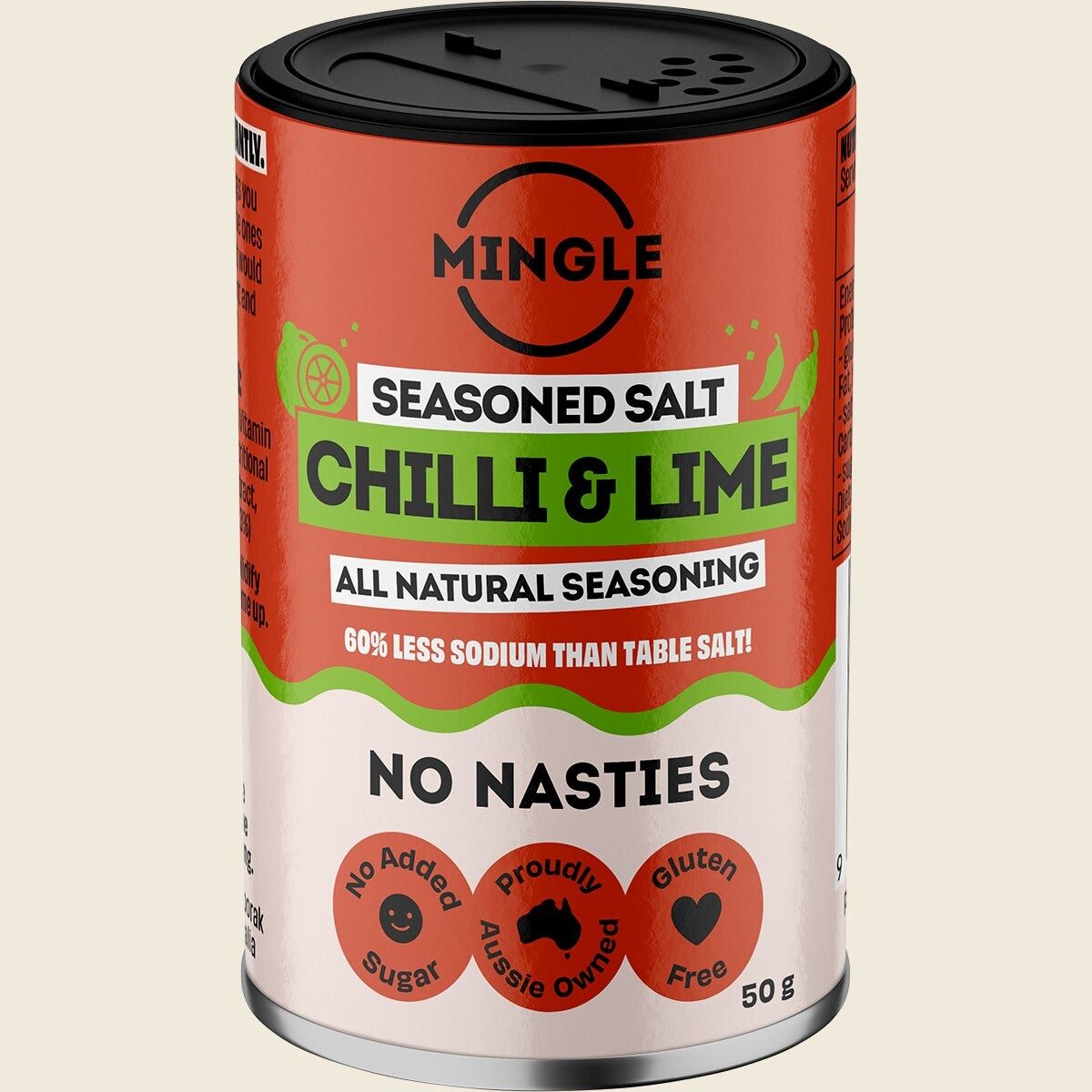 Chilli &amp; Lime All Natural Seasoning 50g