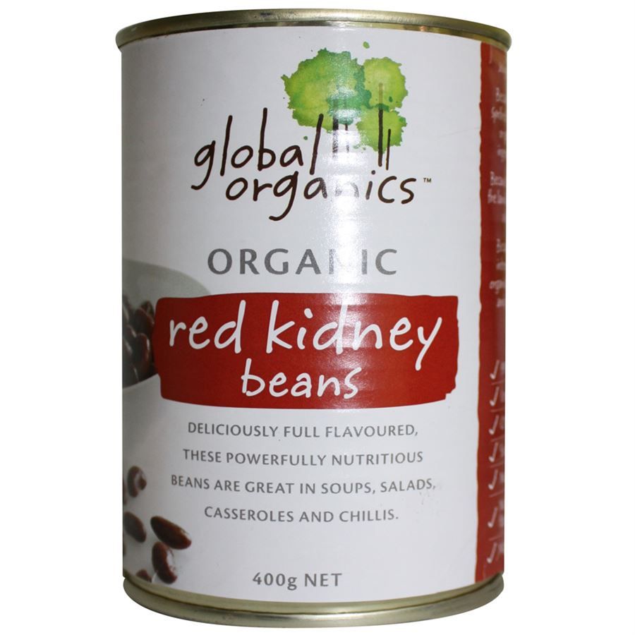 Global Organics Red Kidney Beans 400gm