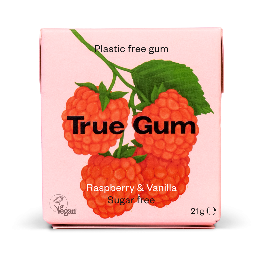 True Gum - Raspberry &amp; Vanilla
