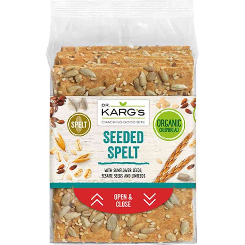 Seeded Spelt Organic Crispbread 200g